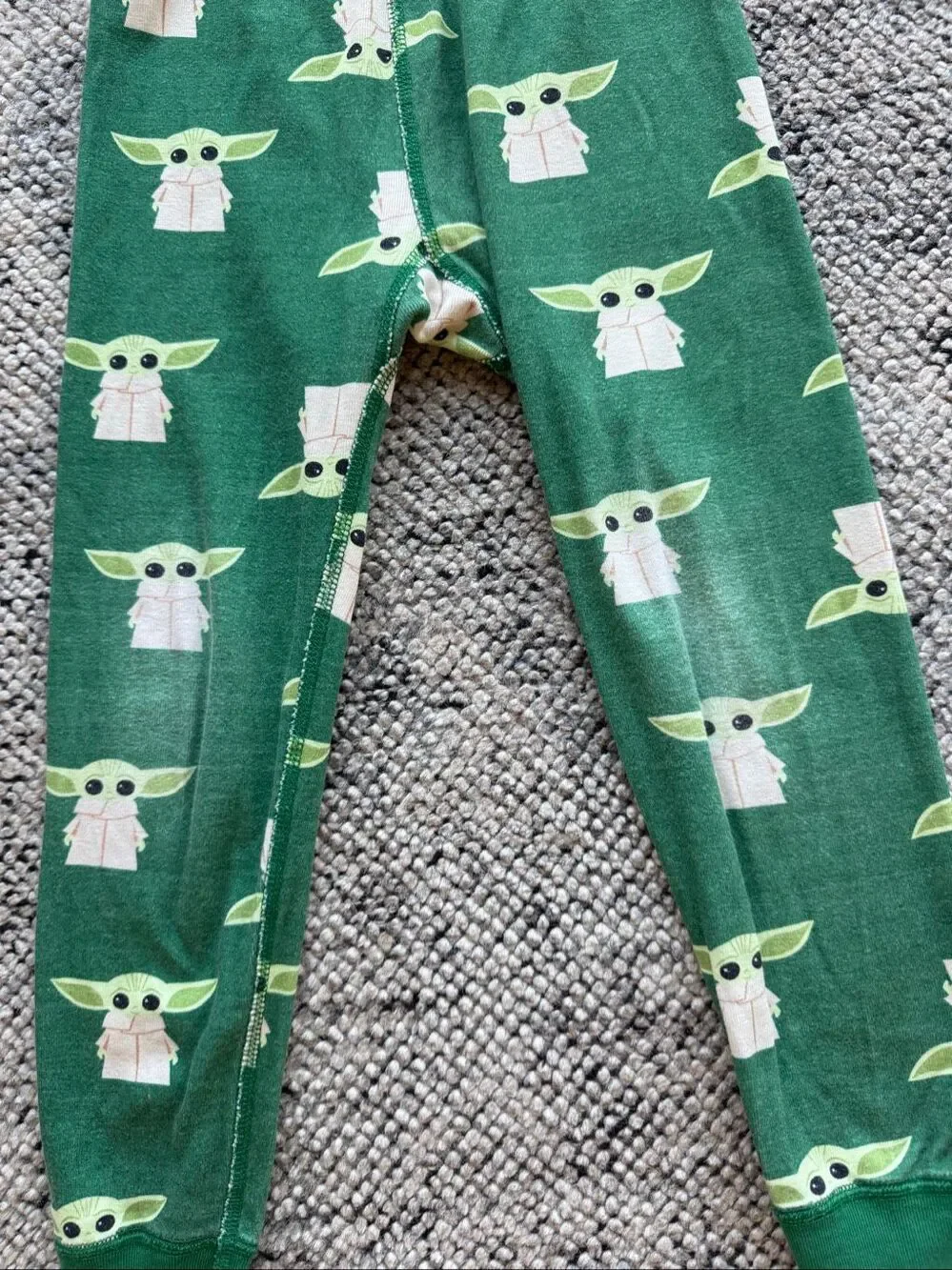 Hanna Andersson 5 Unisex Star Wars Grogu Organic Cotton Long Sleeve Pajamas